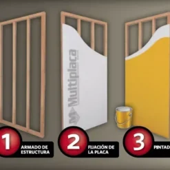 placa superboard - - Rodoplac - materiales para la construcción en seco - Monte Hermoso - Coronel Dorrego